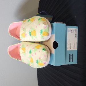 Toms WMN 8.5 Alpargata Lemonade Pineapple Paradise Print
